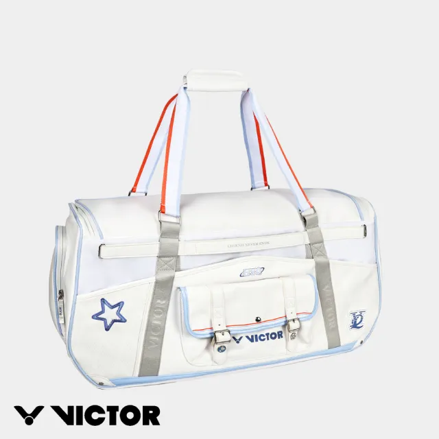 【VICTOR 勝利體育】黃雅瓊專屬系列2.0 矩形包 羽毛球拍包 (BR5681HYQ A 亮白)