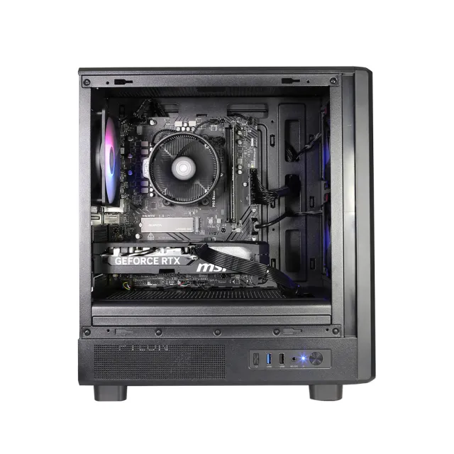 【微星平台】R5六核RTX5060Ti{武鬥英雄}電競機(R5 7500F MPK/B650/16G D5/1TB)