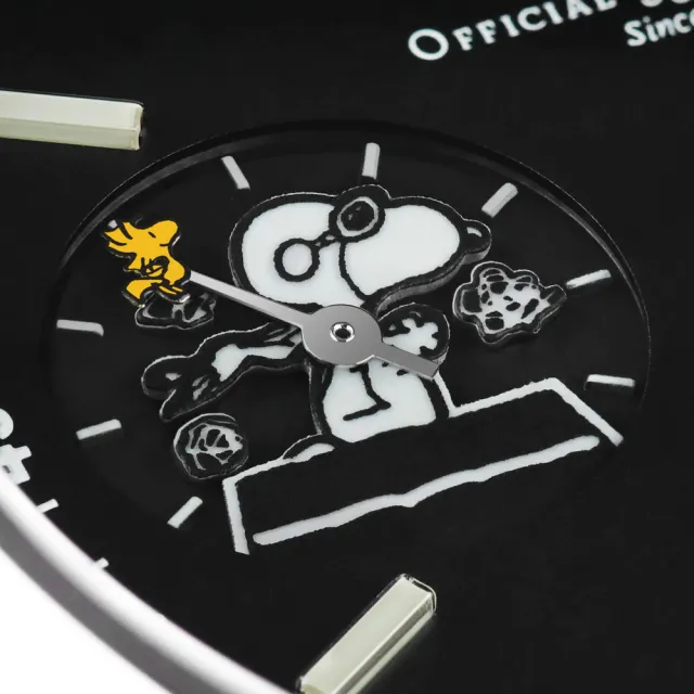 【BALL 波爾】Engineer Master II 史努比聯名飛行王牌 限量 手動上鍊機械錶-46mm(NM2638C-L2J-BK)