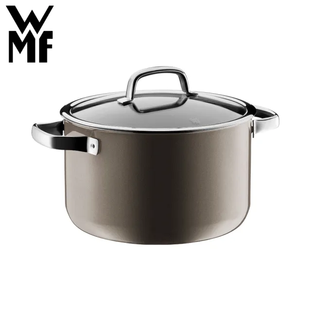 【WMF】德國製 Fusiontec Mineral 高身湯鍋 24cm 6.4L (陶晶鍋 陶鋼鍋) IH爐/電磁爐/瓦斯爐適用