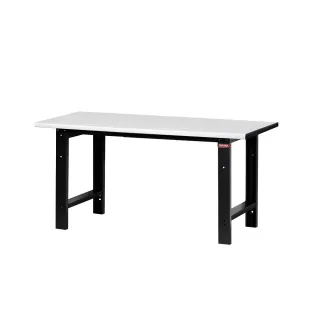 【SHUTER 樹德】180cm中型耐磨工作桌-已組裝 黑色 /組 WM-6M