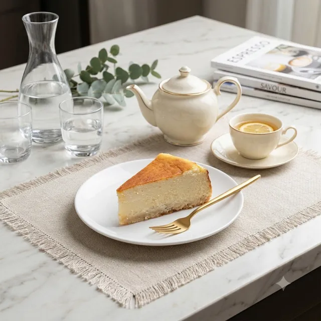 【開元食品】8吋巴斯克蛋糕x3｜贈法芙娜61％巧克力棒｜蛋奶素｜冷凍｜12切｜890g/盒