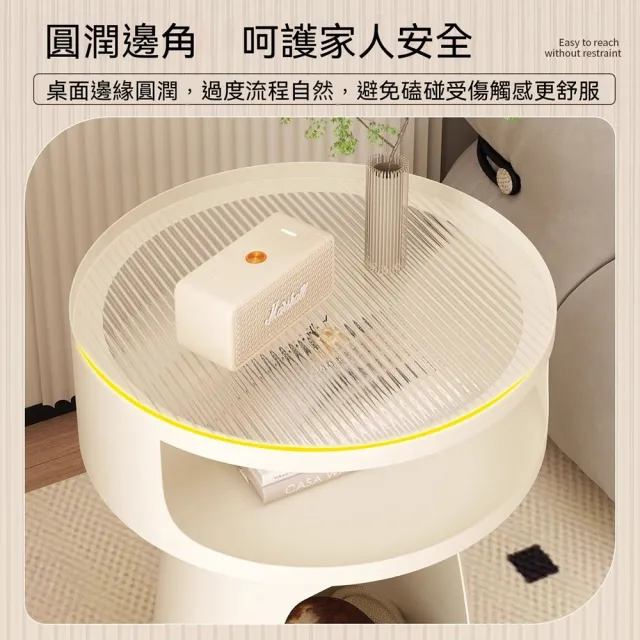 【MOOG 沐格】奶油風寵物窩茶几 人寵共用沙發邊桌 貓窩狗窩 客廳臥室置物櫃 寵物家具