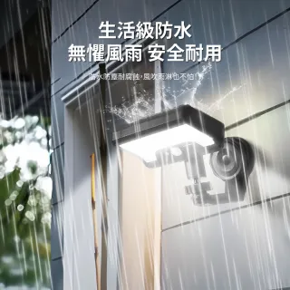 【CARSLAVE】磁吸太陽能感應壁燈 戶外燈 太陽能燈 庭院照明燈 人體感應 天黑自動亮 免施工 免鑽孔 不傷牆壁