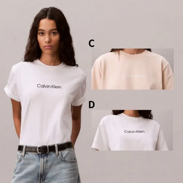 【CALVIN KLEIN】官方旗艦館 夏季女款推薦T恤
