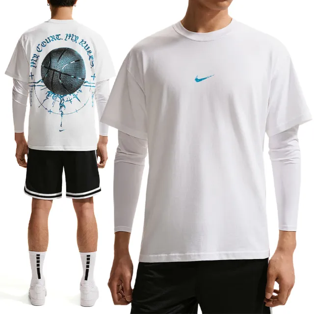 【NIKE 耐吉】As M Nk Tee M90 Summit Court 短袖 男款 白色 印花 T恤 IM5055-100
