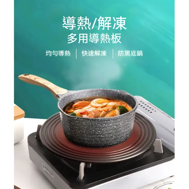佑米 導熱解凍板 導熱板 導熱盤 28cm 解凍板 多用導熱板 琺瑯鍋導熱盤 隔熱盤 護鍋防燒黑