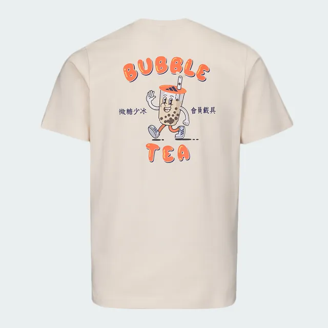 【adidas 愛迪達】TAIPEI BUBBLE TEA 短袖上衣 LE1255 男款城市限定珍珠奶茶T恤