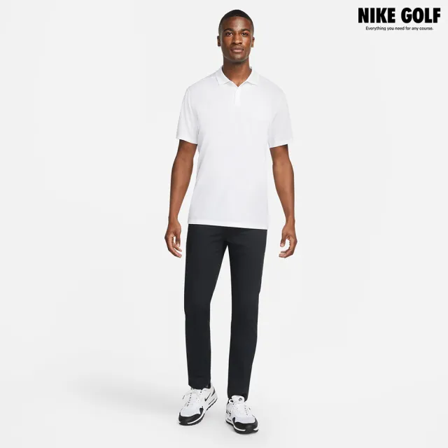 【NIKE GOLF】男款 Nike DriFIT Victory 高爾夫球衫(白色)