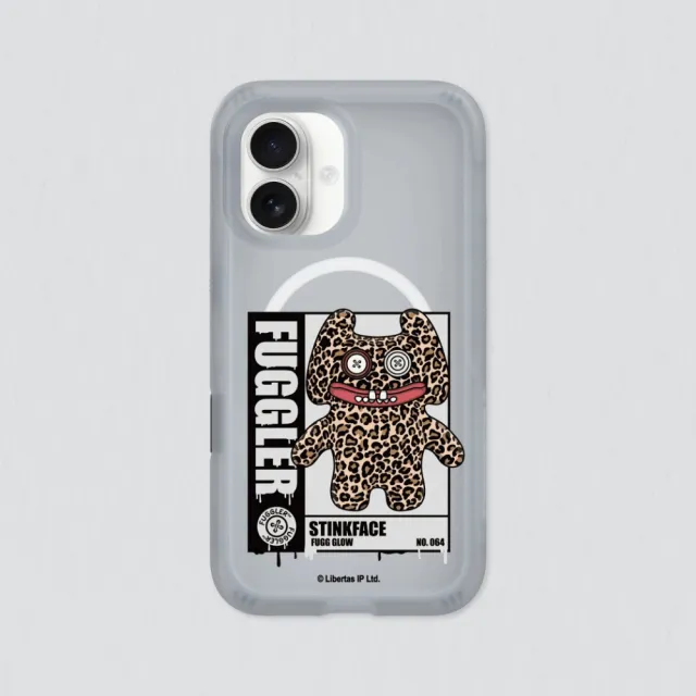 【RHINOSHIELD 犀牛盾】iPhone 15/16/17系列AirX 氣墊磁吸防摔手機殼/豹意思 請收編(Fuggler放克牙寶)