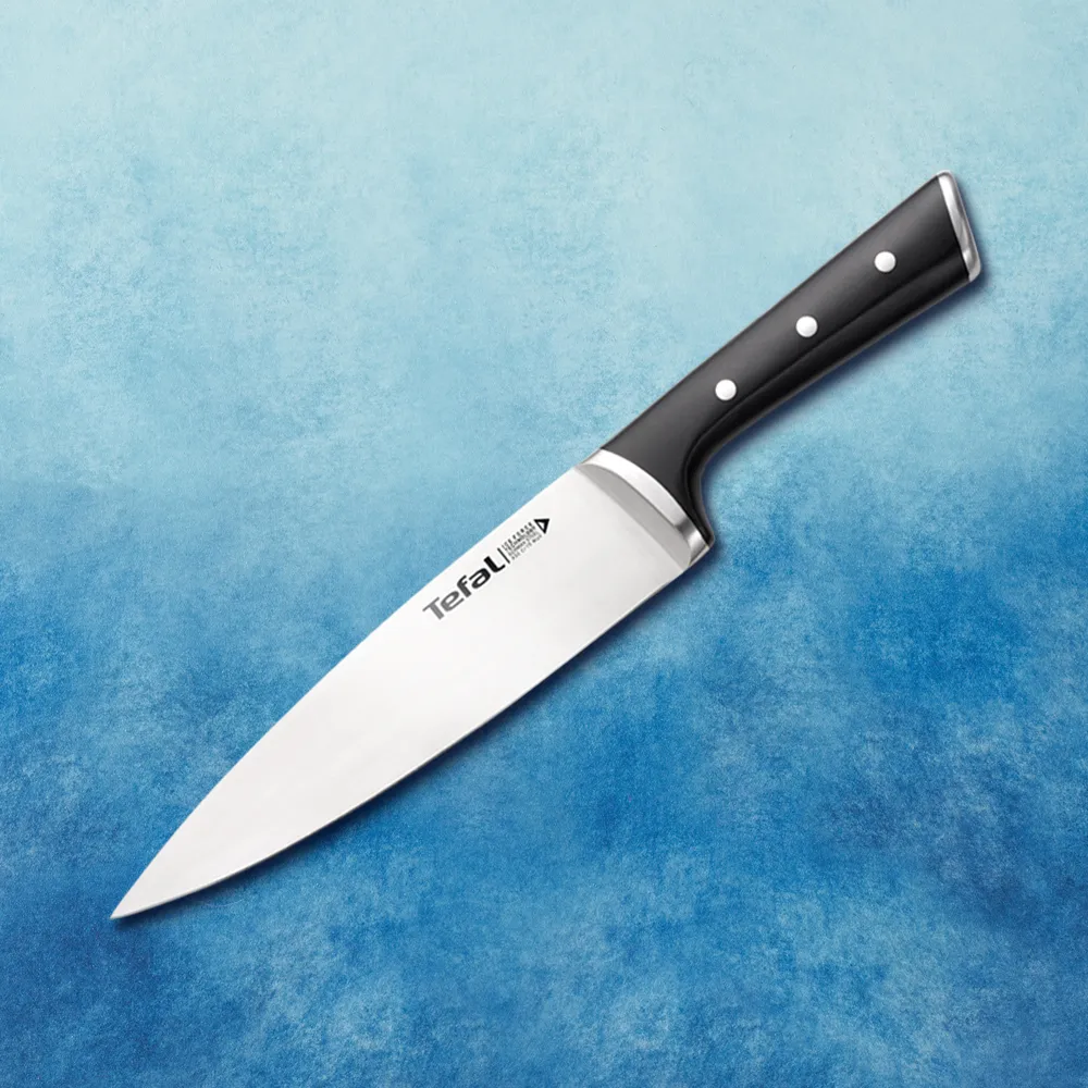 【Tefal 特福】冰鑄不鏽鋼系列主廚刀20CM(10年保固 絕佳品質)