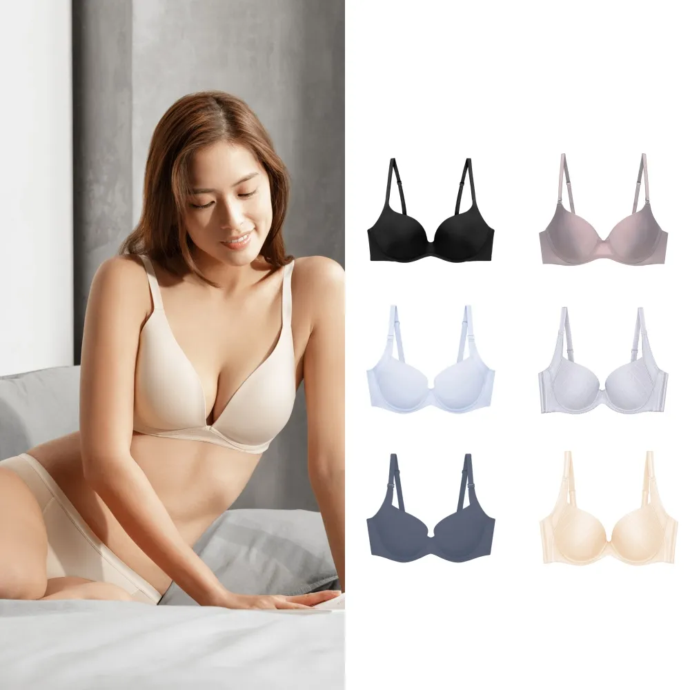 【Triumph 黛安芬】新品2件組內衣 風格自在 涼感/無痕/透氣/軟鋼圈(有鋼圈 多款選)