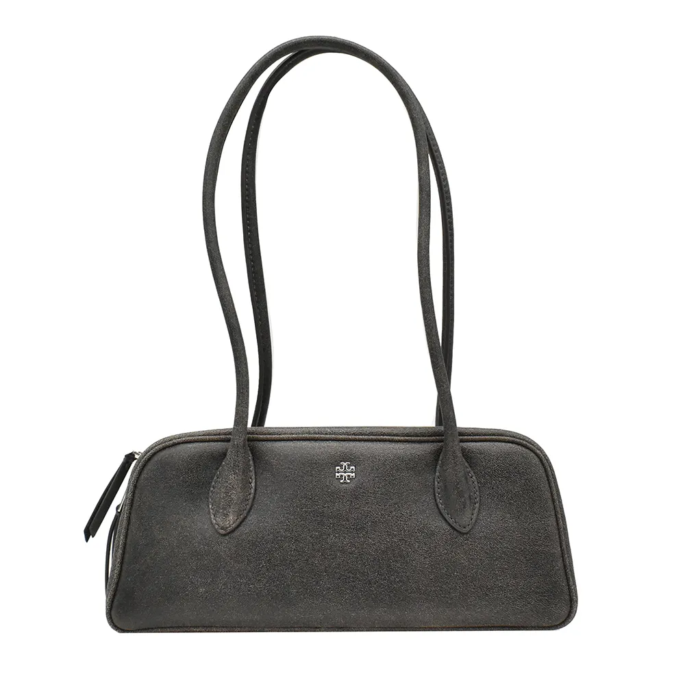【TORY BURCH】Rory Box Satchel 牛皮法棍包肩背包腋下包