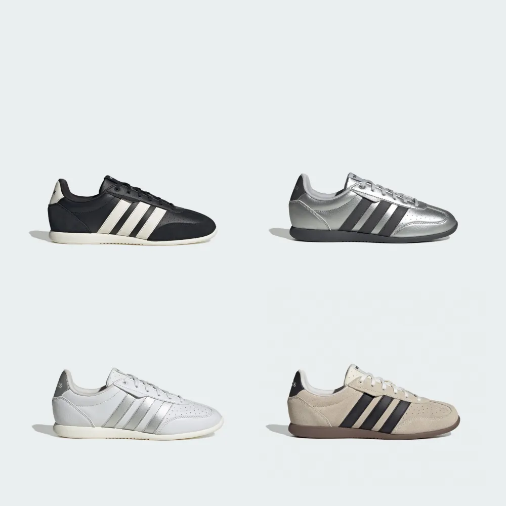 【adidas 愛迪達】BARREDA LO 運動休閒鞋 薄底鞋 男鞋/女鞋 多款任選 (HQ7382/HQ7384/HQ7386)