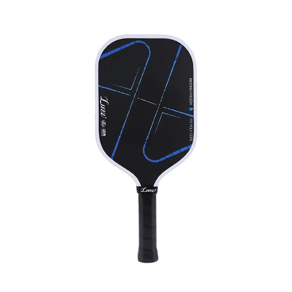 【Luzz】地獄火2.0急凍版 職業級雙認證匹克球拍 Inferno Frozen Pickleball 碳纖維 USAP認證 MPP發泡球拍