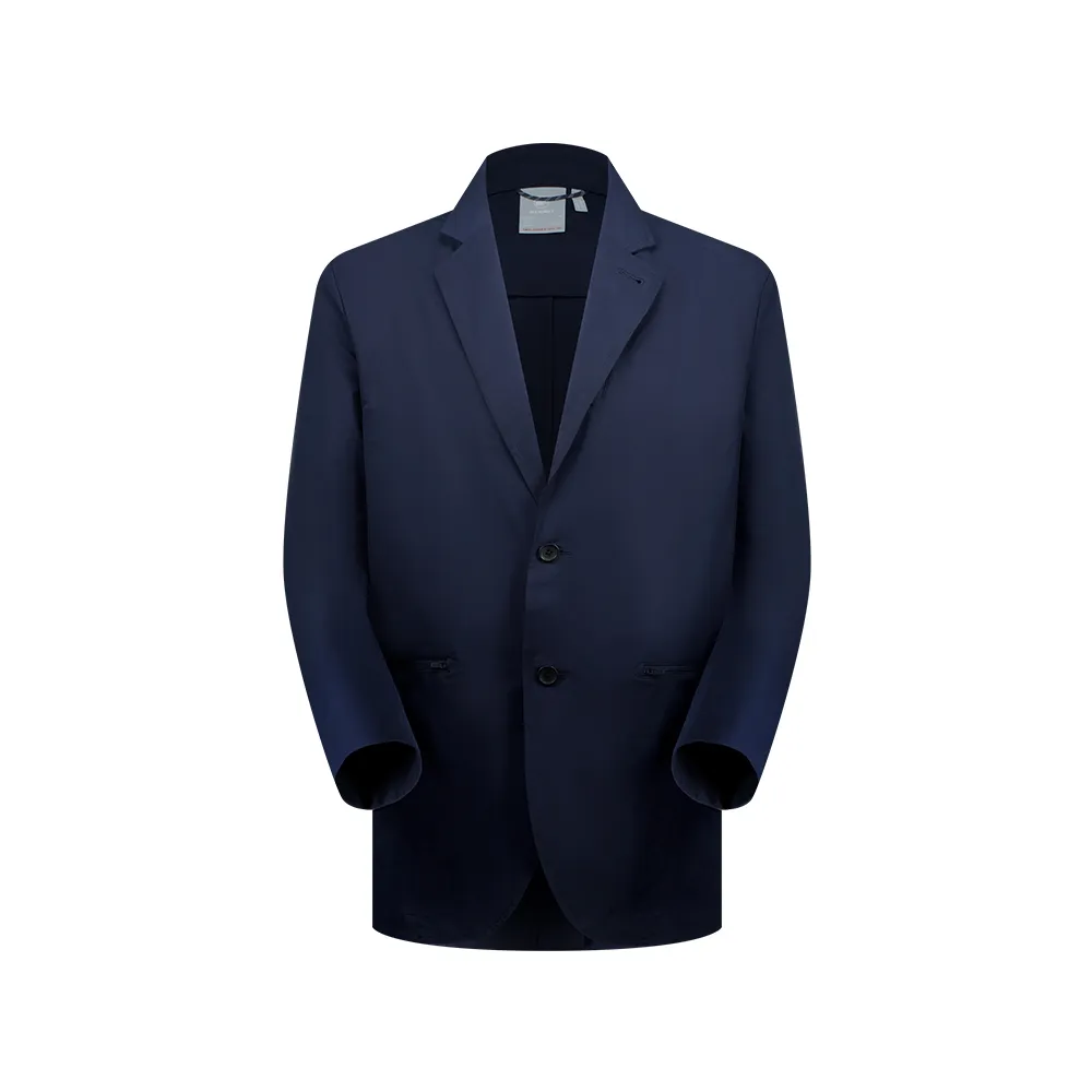 【Mammut 長毛象】Active SO Set-Up Jacket AF 日系彈性防潑水西裝外套 海洋藍 男款 #1011-02301