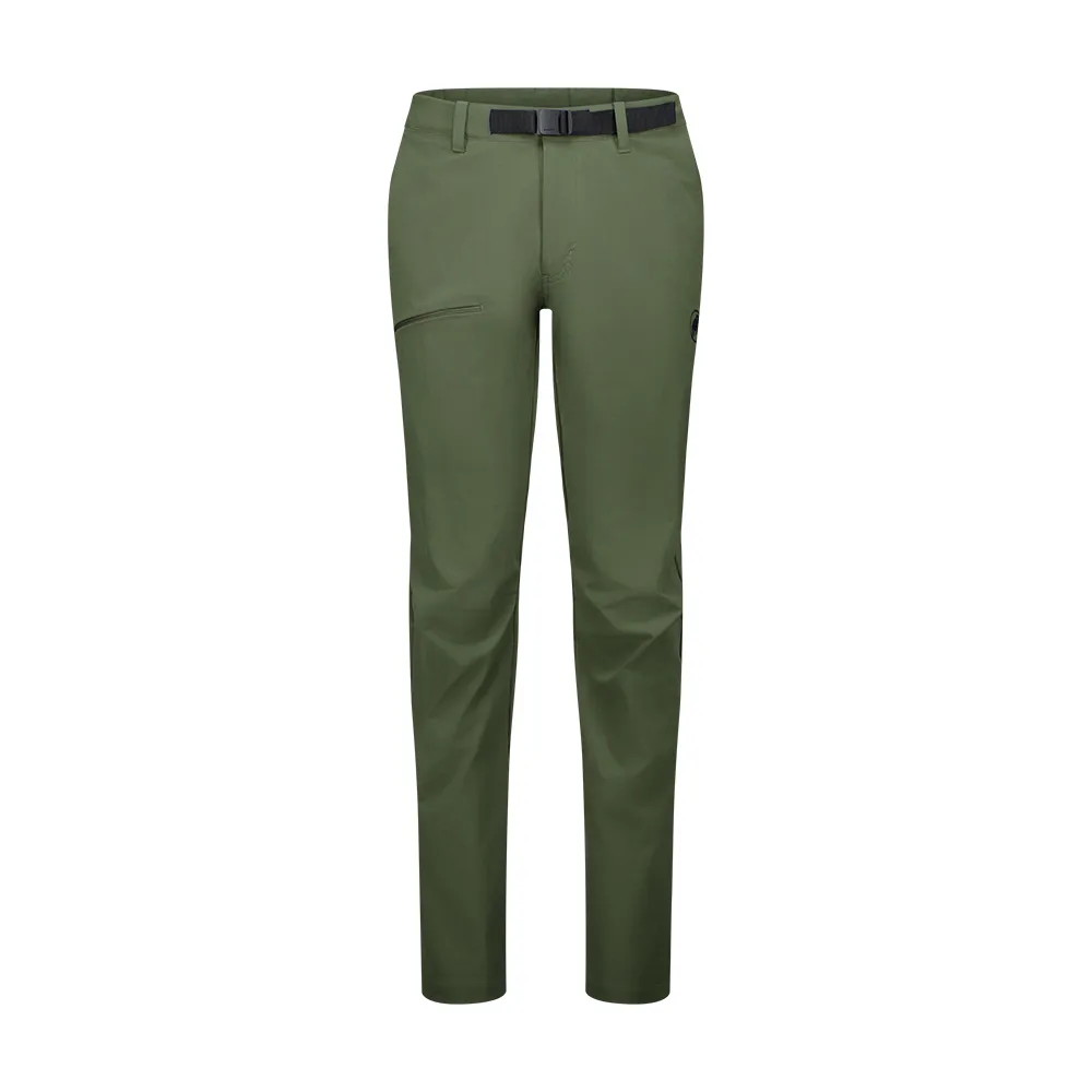 【Mammut 長毛象】Aegility Pants AF Men 日系機能舒適靈活防潑水長褲 深沼澤綠 男款 #1022-02221