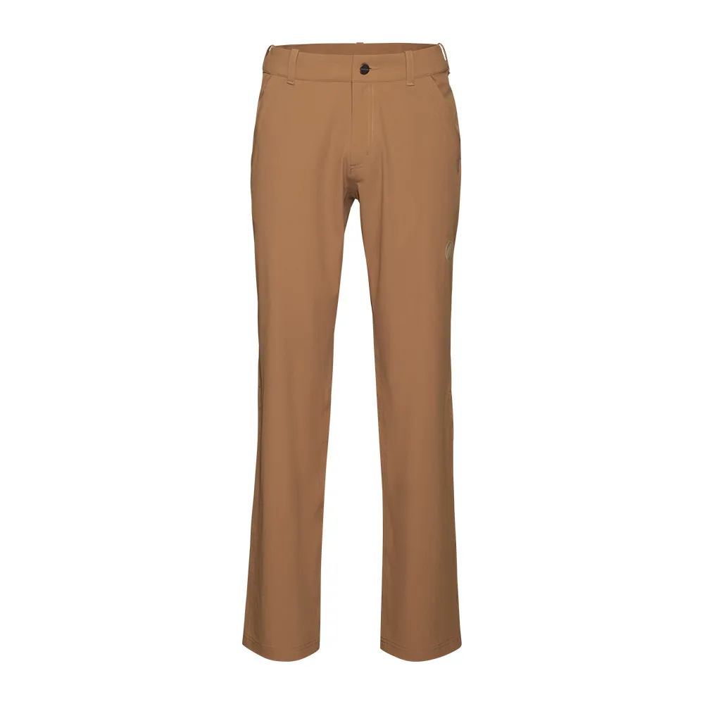 【Mammut 長毛象】Hiking V Pants AF Men 防曬彈性健行長褲 黏土棕 男款 #1022-03200
