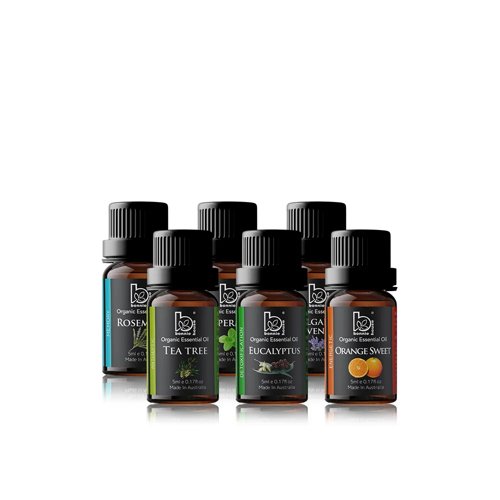 【Bonnie House 植享家】雙有機精油5ml(任選3入)