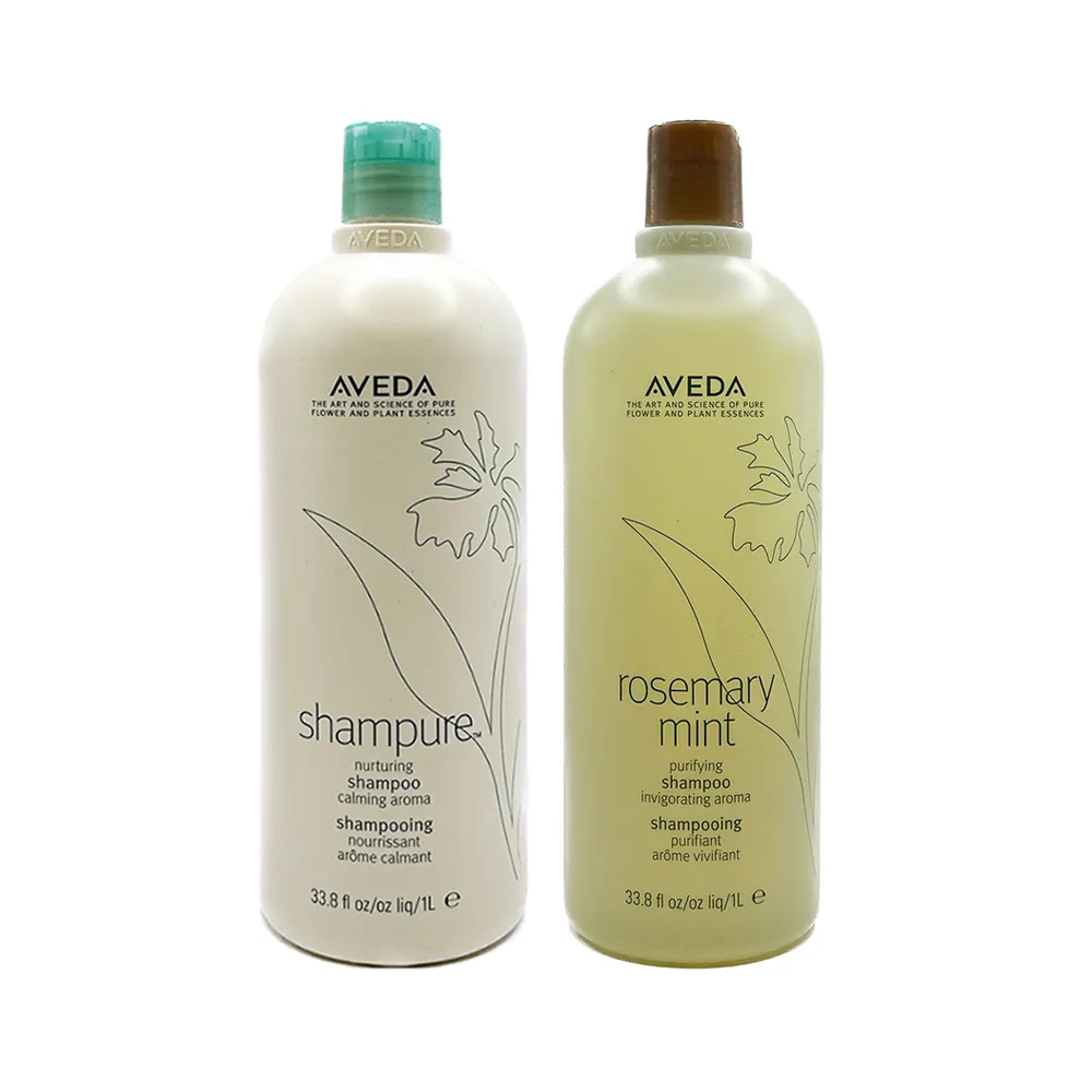 【AVEDA】洗髮精 1000ml(純香/迷迭薄荷/國際航空版)