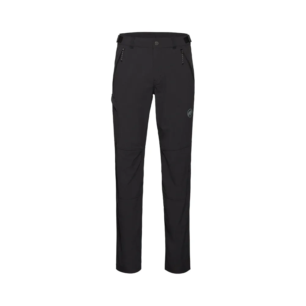【Mammut 長毛象】Runbold IV Pants 防曬彈性健行長褲 黑色 男款 #1022-02580