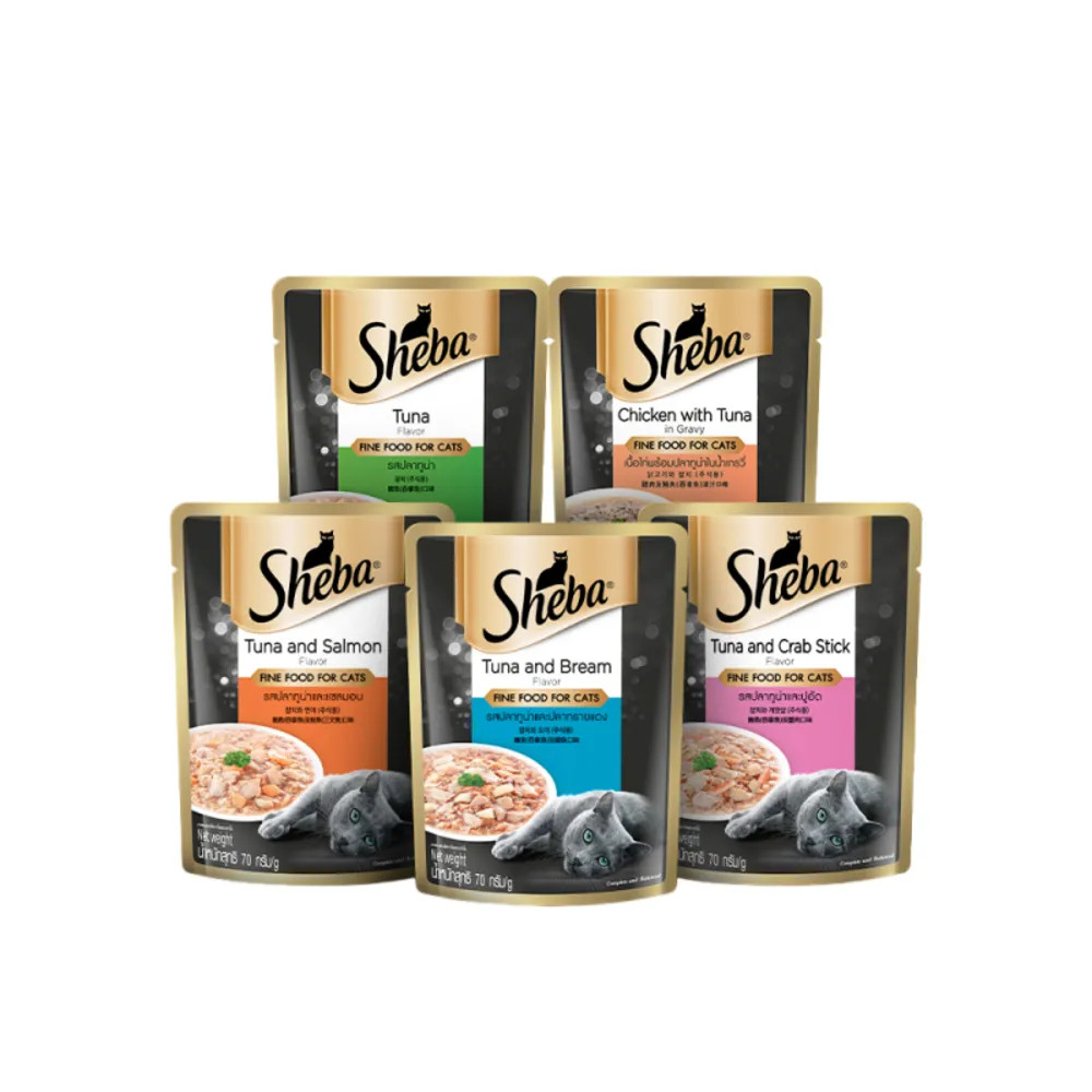 【Sheba】鮮饌包主食 70g*24入 寵物/貓罐頭/貓餐包
