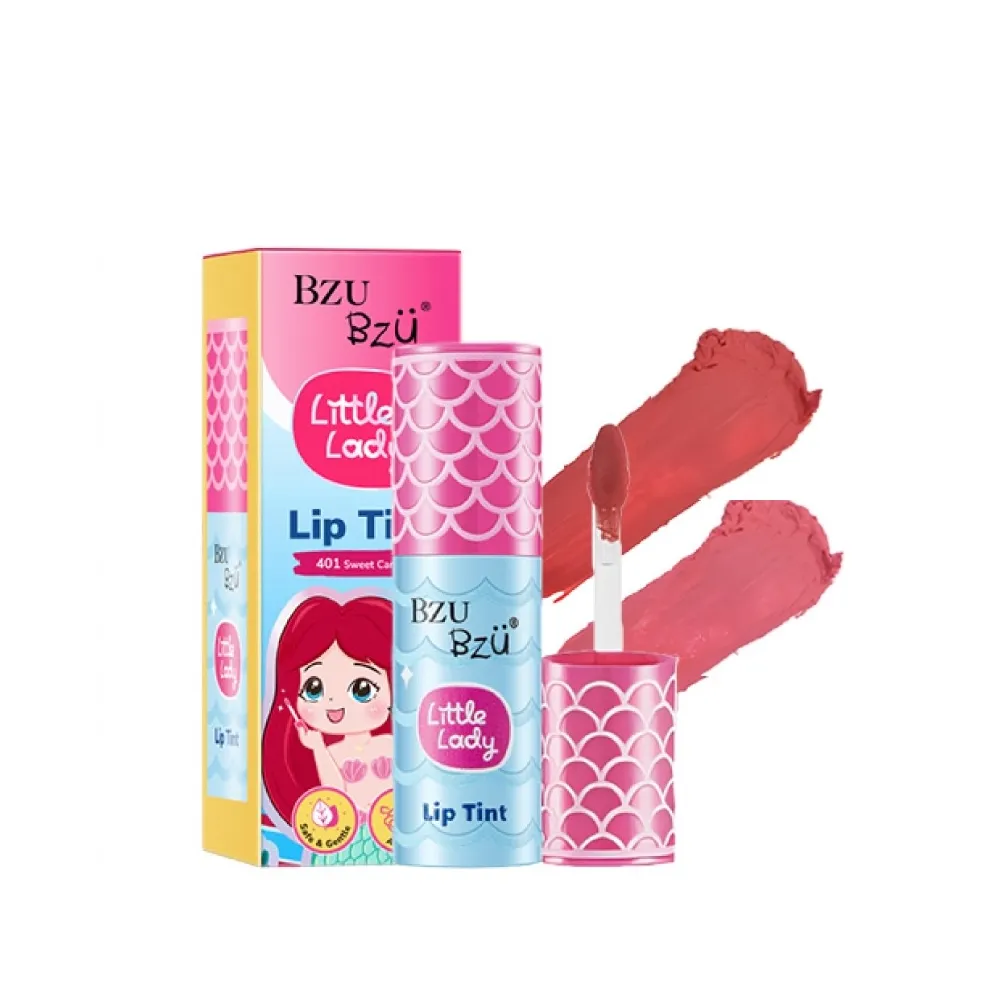 【BZU BZU】Little Lady 兒童彩妝唇釉(全台唯一/4歲以上兒童及成人適用)
