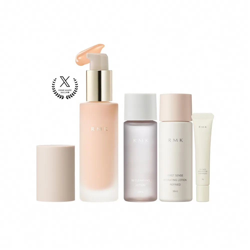 【RMK】經典液狀粉霜EX 30mL*(多色任選_加贈防護保養潔膚組)