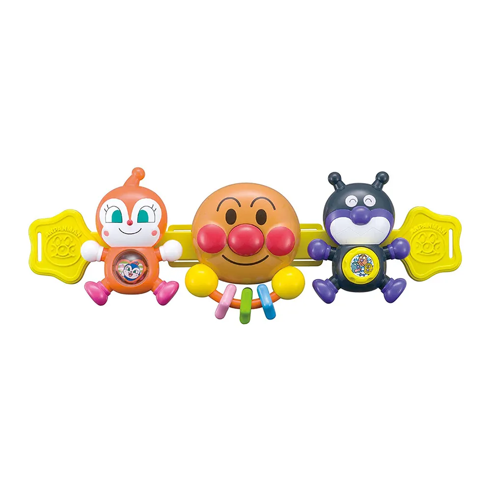 【ANPANMAN 麵包超人】官方商店  麵包超人與朋友 嬰兒車玩具