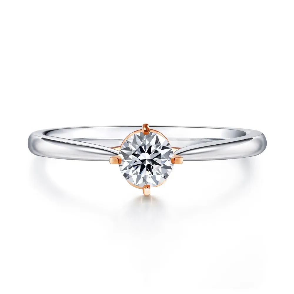 【PROMESSA】GIA 30分 18K金 同心系列 鑽石戒指 / 求婚戒
