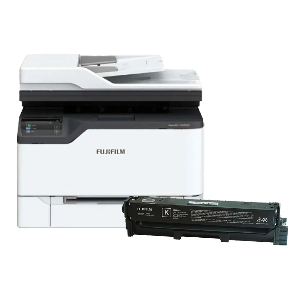 【FUJIFILM 富士軟片】官網登錄價★搭1黑高容量碳粉★ApeosPort C2410SD A4彩色多功能傳真事務複合機