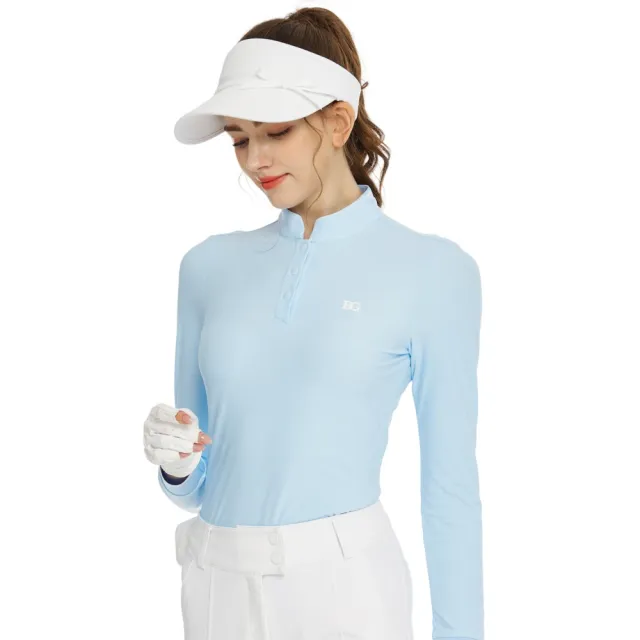 【BLKTEE GOLF】出清特價 小立領長袖上衣(高爾夫長袖衣 golf球衫)