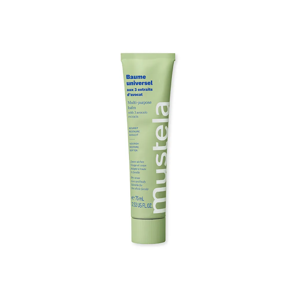 【Mustela 慕之恬廊】有機酪梨萬用霜75ml(純素無香 滋潤護唇 護手霜 歐盟ECOCERT+法國BIO認證)