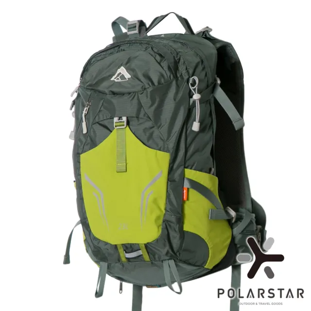 【PolarStar 桃源戶外】透氣健行背包23L『三色』P26750 露營.戶外.旅遊.自助旅行.登山背包.後背包.肩背包