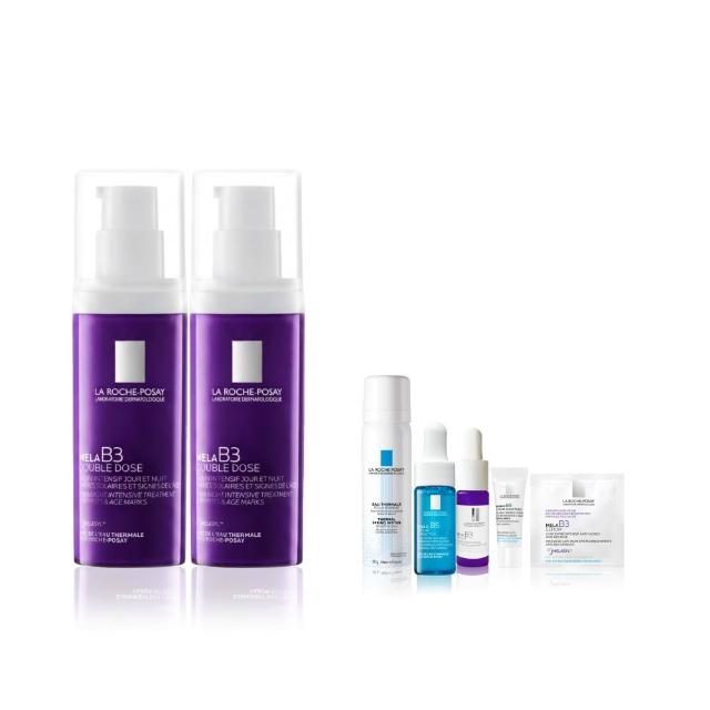 【理膚寶水】搶先上市雙入組★MELA B3 PRO 超能淡斑緊緻精粹 40ml_A(精華/美白/抗老)