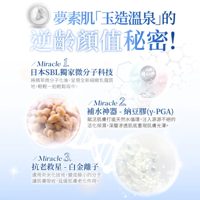 【夢素肌】玉造亮白保濕乳 30g(4入)