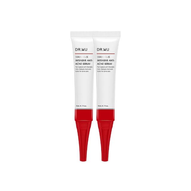 【DR.WU 達爾膚】杏仁酸淨痘調理精華20ML(2入組)