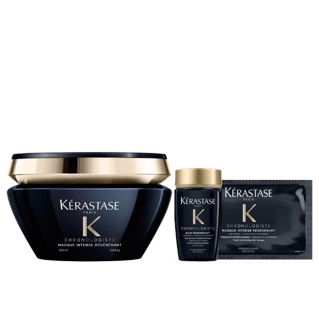 【KERASTASE 巴黎卡詩】黑鑽極萃逆時髮膜200ml(卡詩髮膜/護髮/修護)