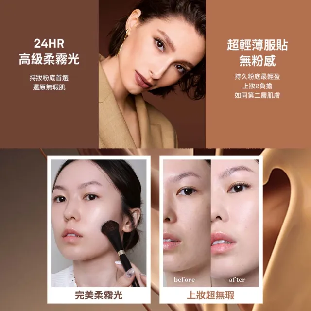 【Bobbi Brown 芭比波朗】霧光持久粉底液30ml(夏日持久底妝/柔霧光/SPF15PA++/防曬)