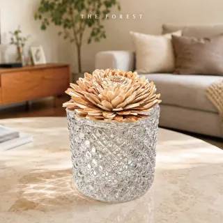 【The Forest 癒森林】經典森林香氛水晶杯禮盒含15ml品牌香氛油(送禮禮盒/居家香氛/生日禮物/精油香水)