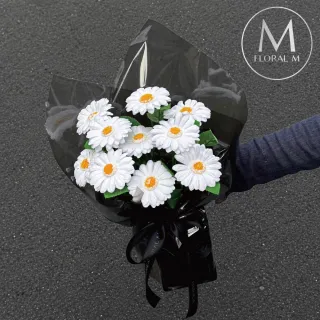 【Floral M】最好的祝福質感非洲菊小型香水花束(情人節花束/告白禮物/求婚花束/香水花束/生日花束)