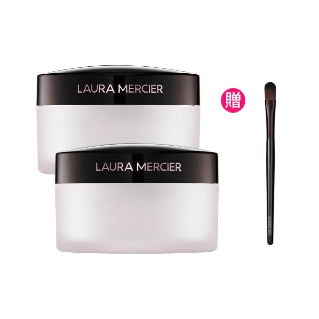 【LAURA MERCIER 蘿拉蜜思】新品上市★專業亮眼校色蜜粉 2入組 (提亮/校色/定妝/遮瑕)