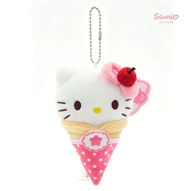 【SANRIO 三麗鷗】背包吊飾Hello Kitty凱蒂貓可麗餅冰淇淋酷洛米美樂蒂閨蜜女友生日禮物聖誕交換禮物