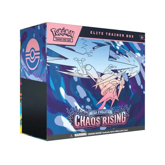 【POKEMON 精靈寶可夢】(美版)寶可夢卡牌 Mega Evolution 混沌崛起Chaos Rising 菁英訓練家盒 國際英文版