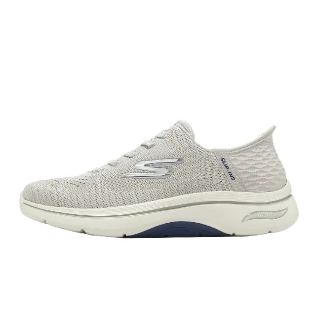 【SKECHERS】健走鞋 Go Walk Arch Fit 2.0 Slip-Ins 男鞋 灰 216601LTGY