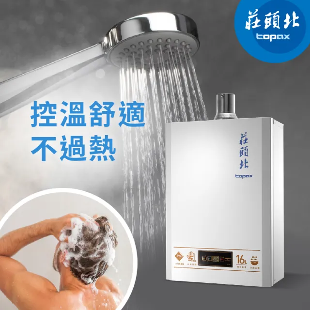 【莊頭北】16L 數位恆溫型 TH-7168B(FE式_原廠安裝-官方直營)