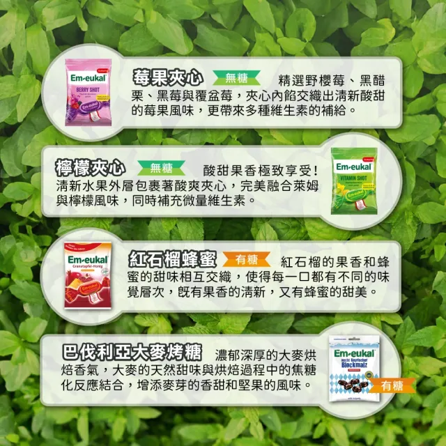 【德風健康館】德國索丹潤喉糖75g*3包(提神 潤喉糖果 口氣芬芳)