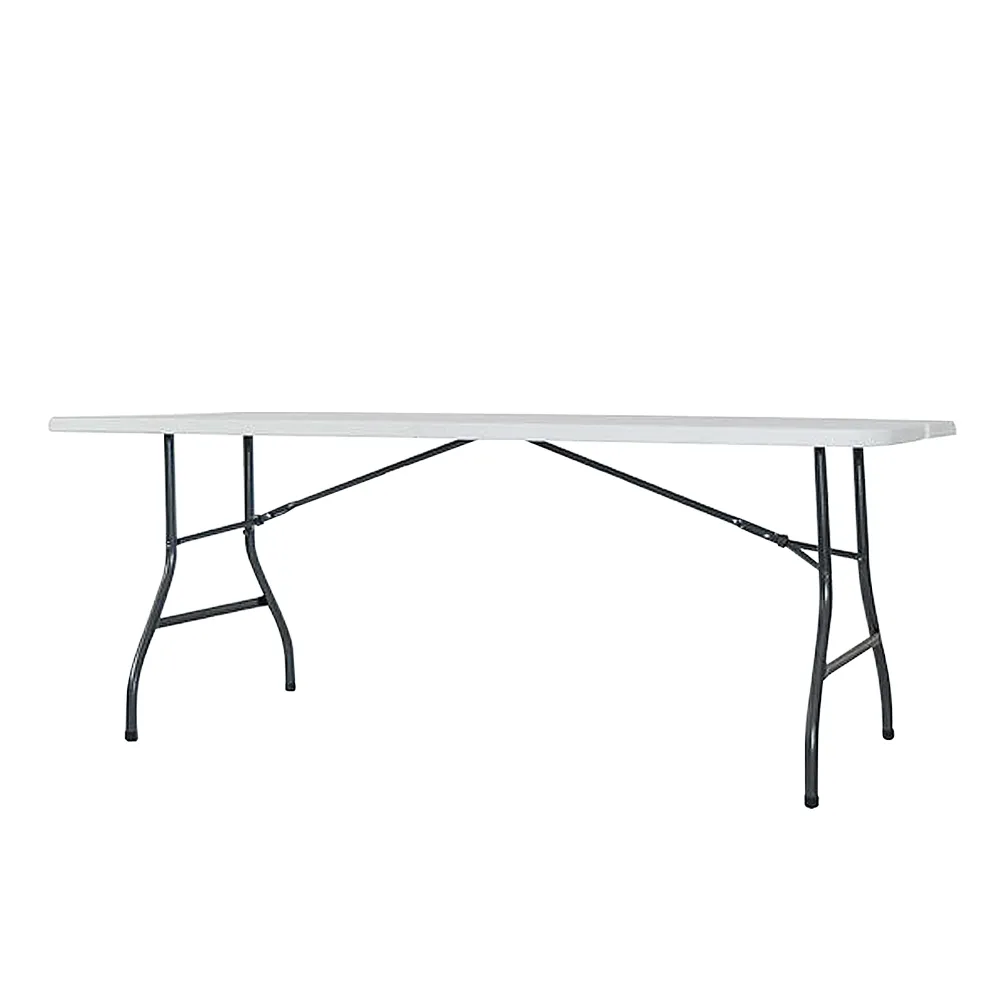 【ZOWN】Oskar 180cm折疊桌 白x1入(180x75.2x74.2 cm)