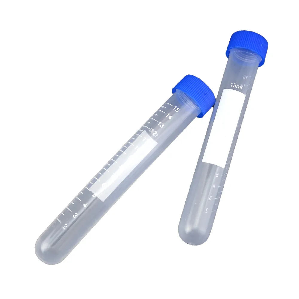 塑膠離心管 10入 圓底離心管 冷凍管 螺蓋 PP製試管蓋 165-PCTR15ML(實驗離心管 密封瓶 化學實驗)