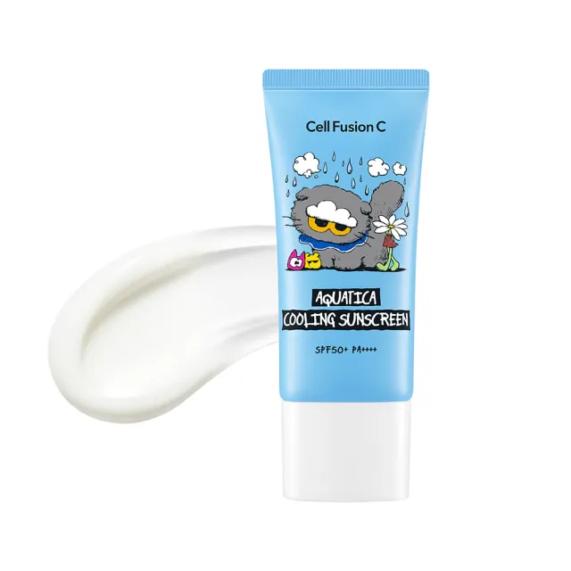 【Cell Fusion C】秀膚生 ZO&FRIENDS聯名款 超水潤涼感防曬霜 35ML SPF50+ PA+++(#水感降溫 #化學性防曬)